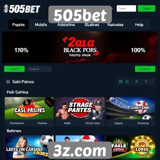 Jogos populares disponíveis no site 505bet