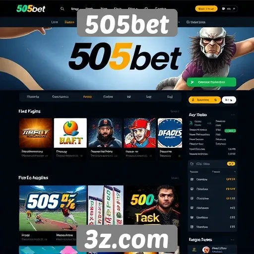 Análise da experiência do usuário no site 505bet